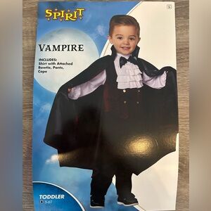 Toddle Boy Vampire Costume 5T-6T